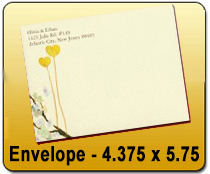 Letter Head & Envelopes - Envelope 4.375 x 5.75